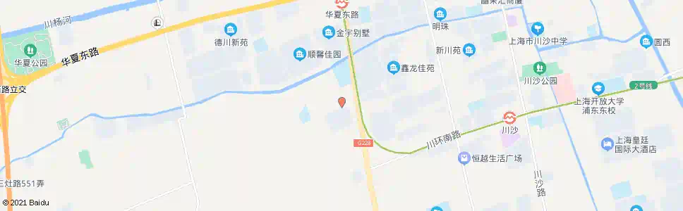 上海城丰路华夏三路_公交站地图_上海公交_妙搜公交查询2025