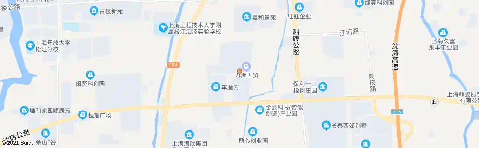 上海长浜路_公交站地图_上海公交_妙搜公交查询2025