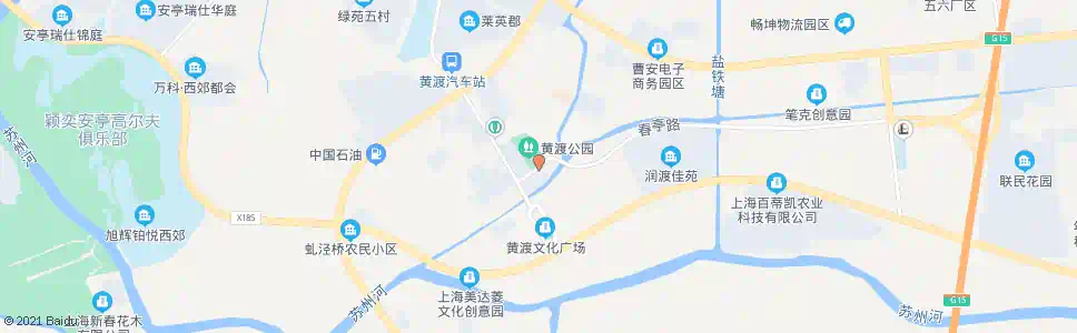 上海新黄路春亭路_公交站地图_上海公交_妙搜公交查询2025