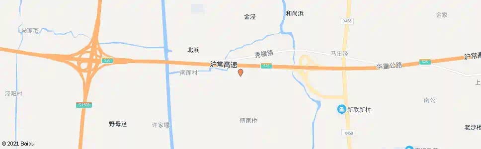 上海徐山路邓家角_公交站地图_上海公交_妙搜公交查询2025