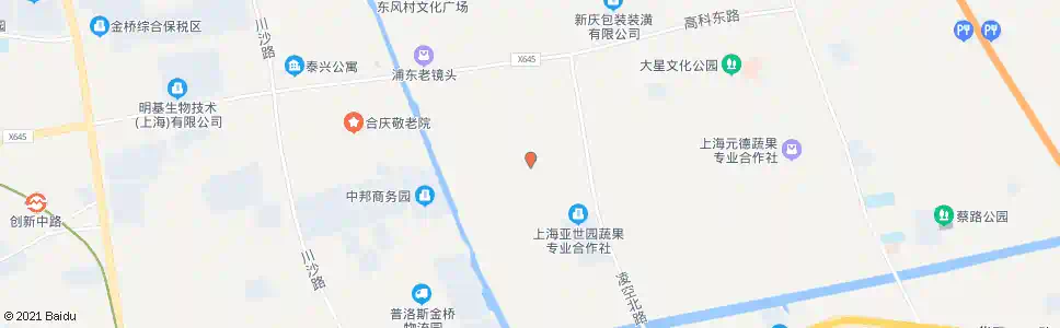 上海益华路益民村_公交站地图_上海公交_妙搜公交查询2025