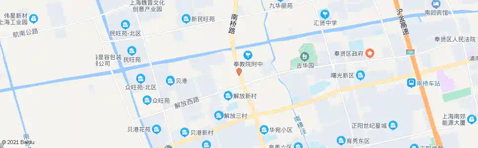 上海南桥电影院_公交站地图_上海公交_妙搜公交查询2025
