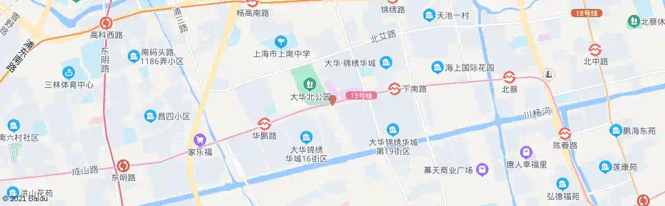 上海成山路锦尊路_公交站地图_上海公交_妙搜公交查询2025