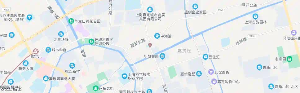 上海新城路嘉罗公路_公交站地图_上海公交_妙搜公交查询2025