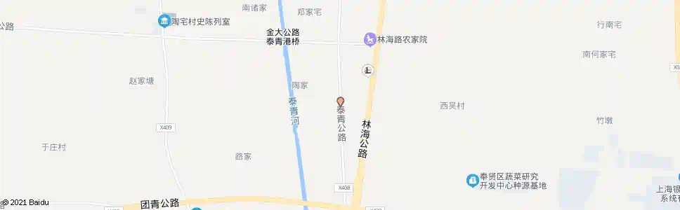 上海陶宅村8组_公交站地图_上海公交_妙搜公交查询2025