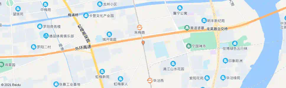 上海朱梅路老沪闵路_公交站地图_上海公交_妙搜公交查询2025
