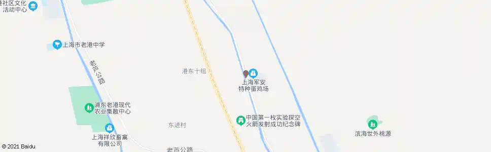 上海南滨公路蛋鸡场_公交站地图_上海公交_妙搜公交查询2025