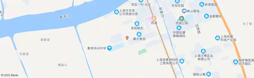上海鸿程路_公交站地图_上海公交_妙搜公交查询2025