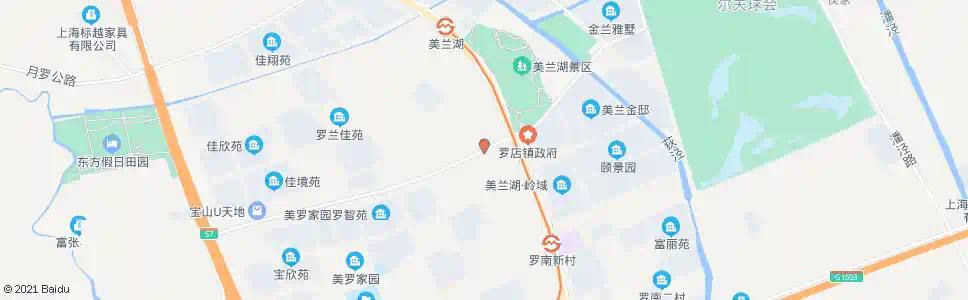 上海沪太公路美兰湖路_公交站地图_上海公交_妙搜公交查询2025