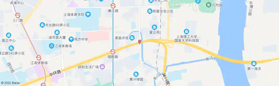 上海包头南路翔殷路_公交站地图_上海公交_妙搜公交查询2025