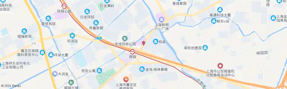 上海丰翔路瑞林路_公交站地图_上海公交_妙搜公交查询2025