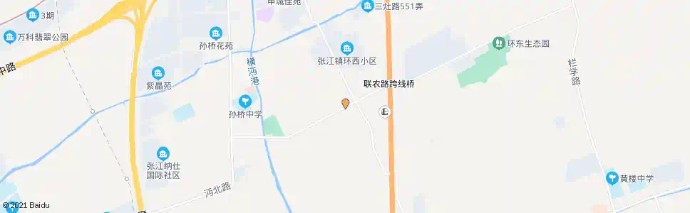 上海孙环路科农路_公交站地图_上海公交_妙搜公交查询2025