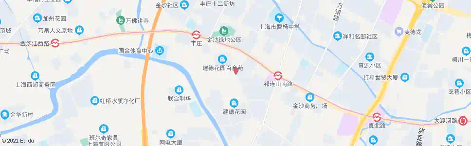 上海棕榈路花家浜路_公交站地图_上海公交_妙搜公交查询2025