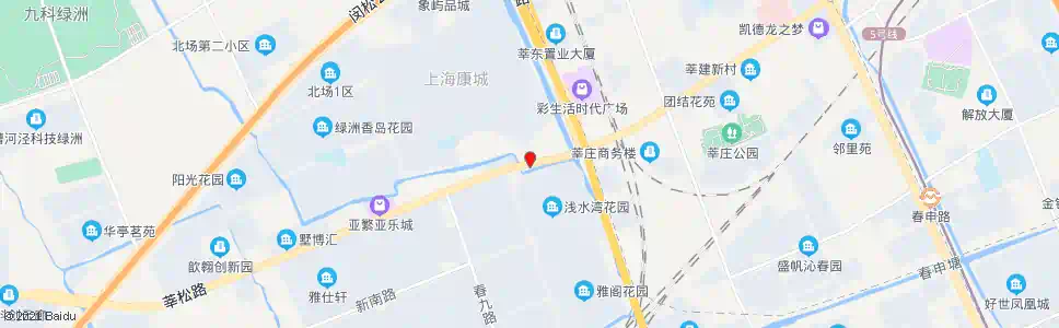 上海康城_公交站地图_上海公交_妙搜公交查询2025