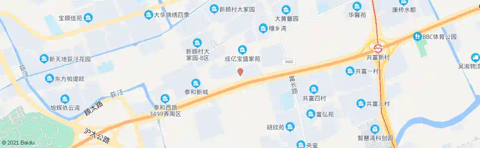 上海富联路泰和西路_公交站地图_上海公交_妙搜公交查询2025