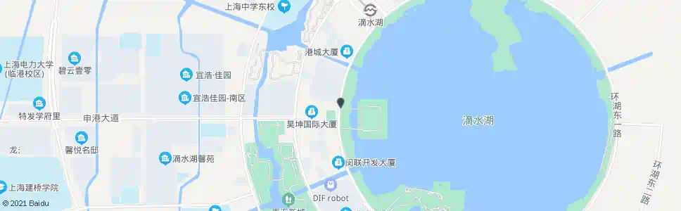 上海环湖西一路申港大道_公交站地图_上海公交_妙搜公交查询2025
