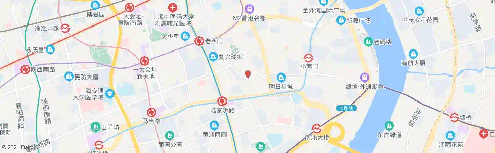 上海中华路尚文路_公交站地图_上海公交_妙搜公交查询2025