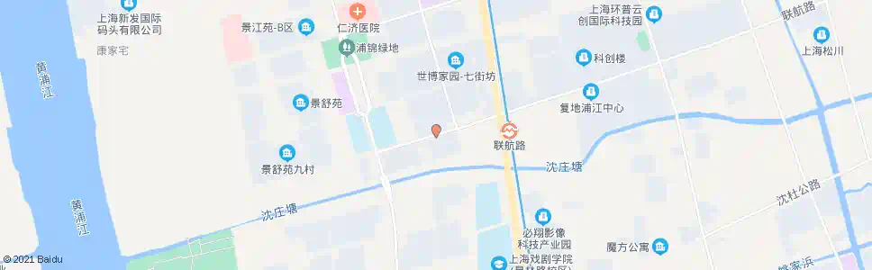 上海浦驰路联航路_公交站地图_上海公交_妙搜公交查询2025