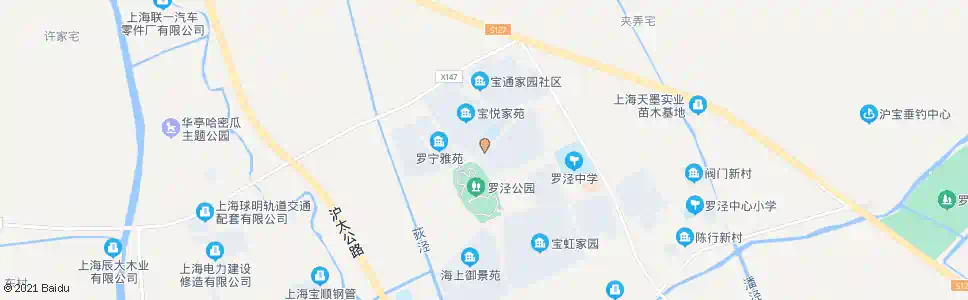 上海潘新路罗宁路_公交站地图_上海公交_妙搜公交查询2025