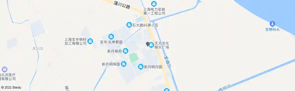 上海古莲路蕰川公路_公交站地图_上海公交_妙搜公交查询2025
