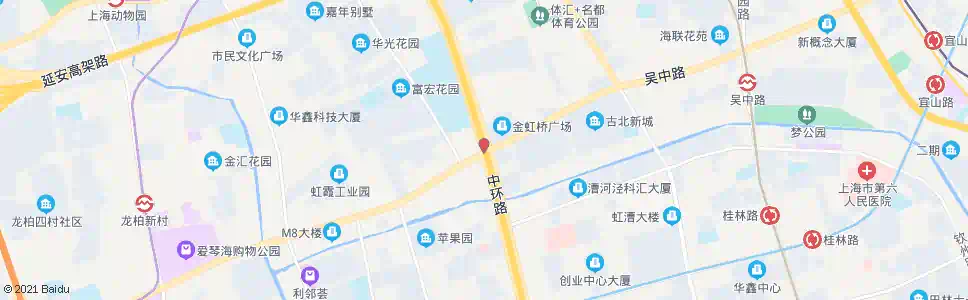 上海虹桥镇(吴中路)_公交站地图_上海公交_妙搜公交查询2025