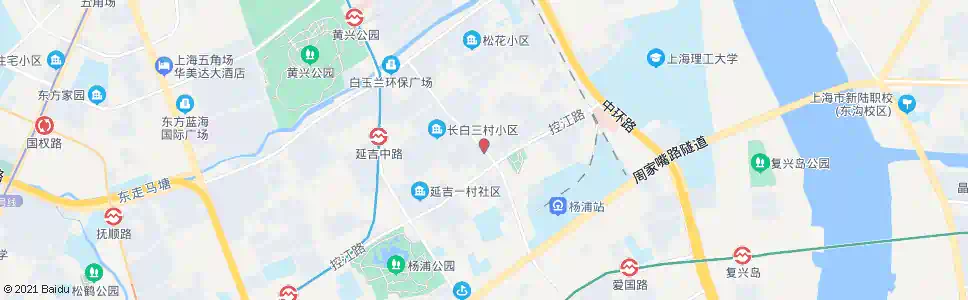 上海长白路敦化路_公交站地图_上海公交_妙搜公交查询2025
