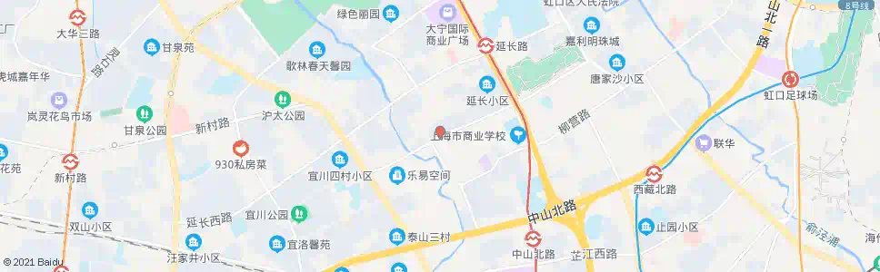 上海洛川中路普善路_公交站地图_上海公交_妙搜公交查询2025