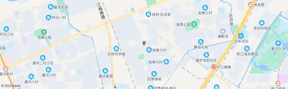 上海新二路通南路_公交站地图_上海公交_妙搜公交查询2025
