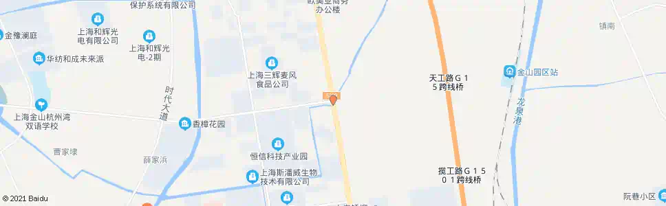 上海亭卫公路天工路_公交站地图_上海公交_妙搜公交查询2025