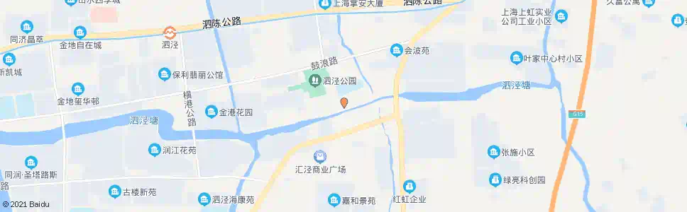 上海方泗路_公交站地图_上海公交_妙搜公交查询2025