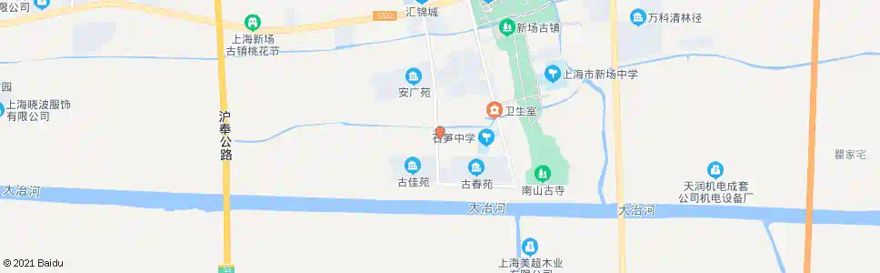 上海新环西路笋心路_公交站地图_上海公交_妙搜公交查询2025