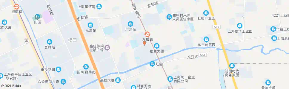 上海沪光路莲花南路_公交站地图_上海公交_妙搜公交查询2025