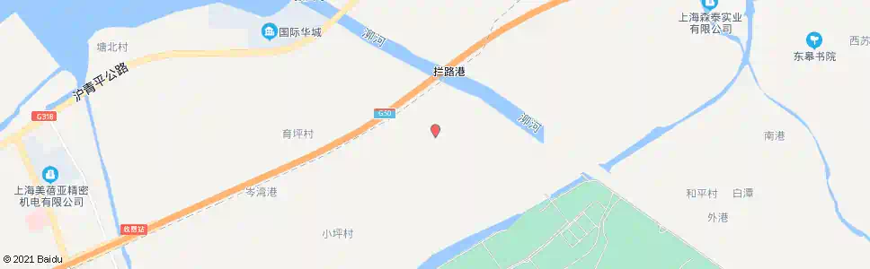 上海西岑支路河祝村_公交站地图_上海公交_妙搜公交查询2025