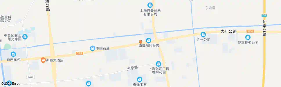 上海大叶公路利泰路_公交站地图_上海公交_妙搜公交查询2025