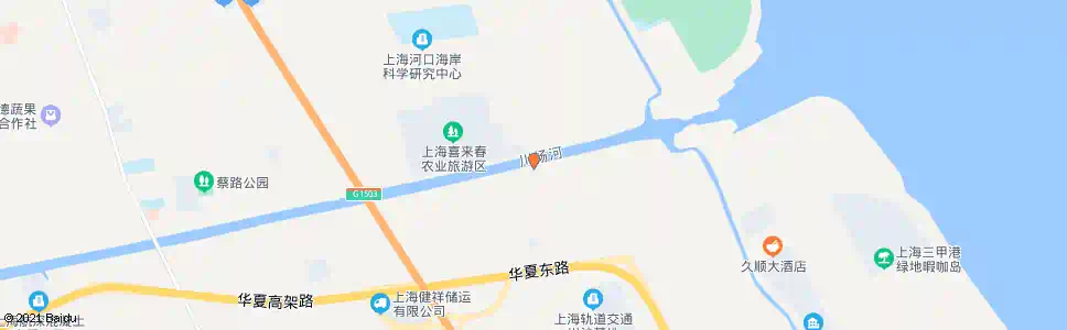 上海海塘(川杨路凌行路)_公交站地图_上海公交_妙搜公交查询2025
