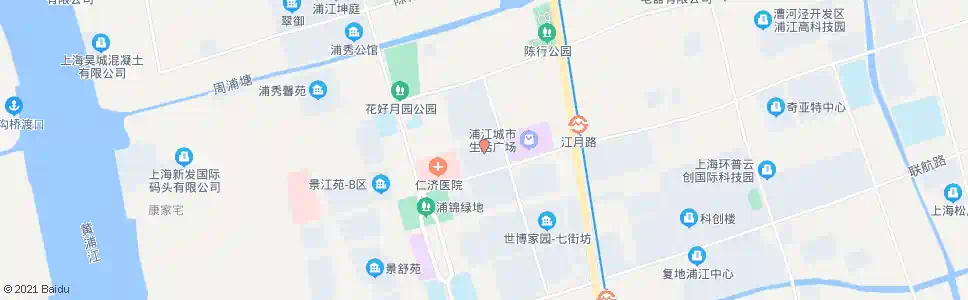 上海世博家园二街坊_公交站地图_上海公交_妙搜公交查询2025