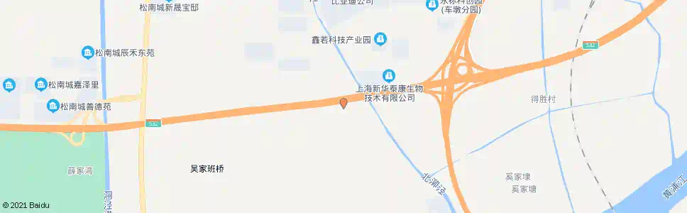 上海华长路塔闵路_公交站地图_上海公交_妙搜公交查询2025