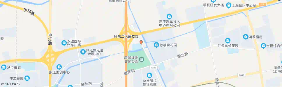 上海唐陆公路龙东大道_公交站地图_上海公交_妙搜公交查询2025
