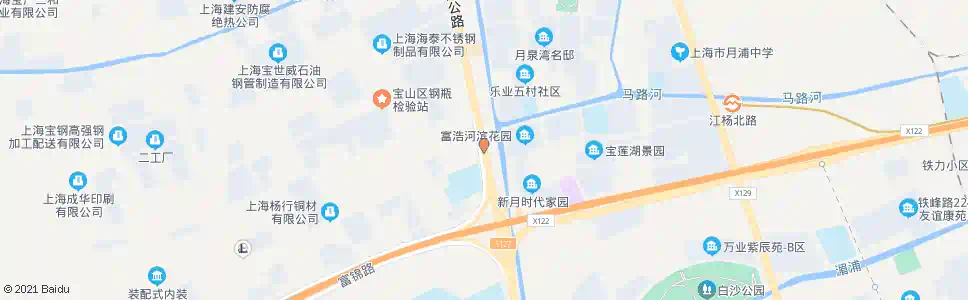 上海薀川公路共祥路_公交站地图_上海公交_妙搜公交查询2025