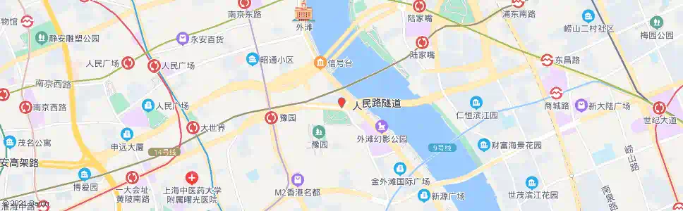 上海中山东二路新开河路_公交站地图_上海公交_妙搜公交查询2025