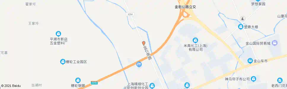 上海砖瓦厂(招呼站)_公交站地图_上海公交_妙搜公交查询2025