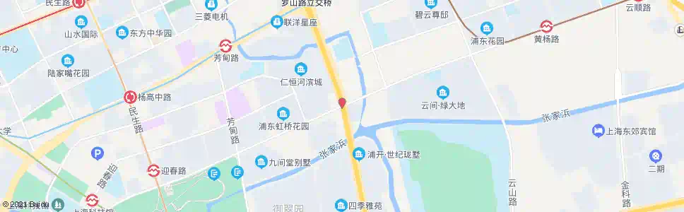 上海罗山路锦绣路_公交站地图_上海公交_妙搜公交查询2025
