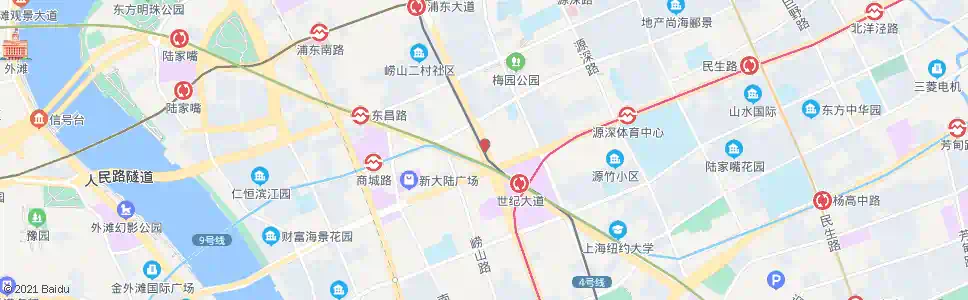 上海东方路张杨路_公交站地图_上海公交_妙搜公交查询2025