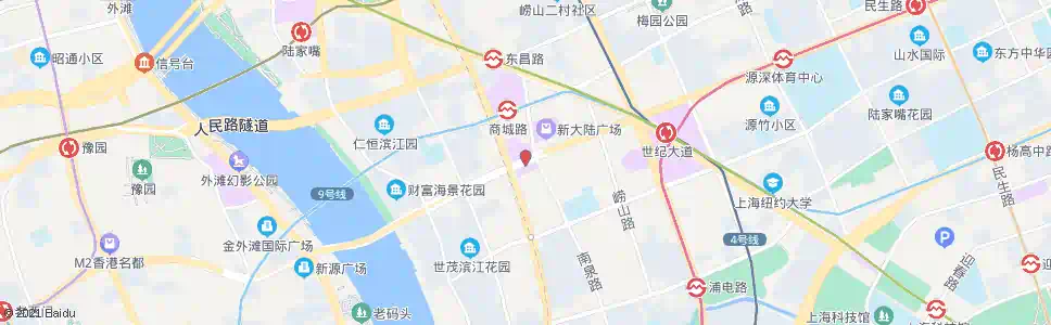 上海张杨路浦东南路_公交站地图_上海公交_妙搜公交查询2025