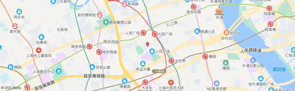 上海北门_公交站地图_上海公交_妙搜公交查询2025