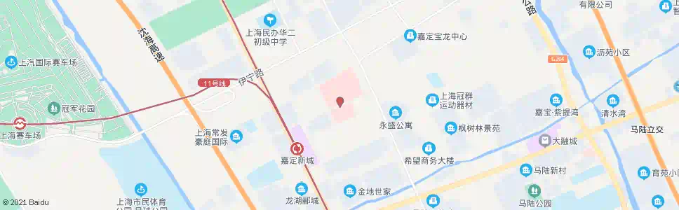 上海双丁路永盛路_公交站地图_上海公交_妙搜公交查询2025