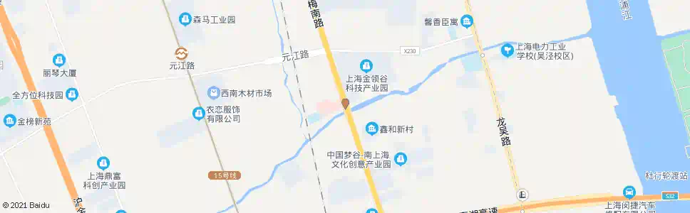 上海北吴路虹梅南路_公交站地图_上海公交_妙搜公交查询2025