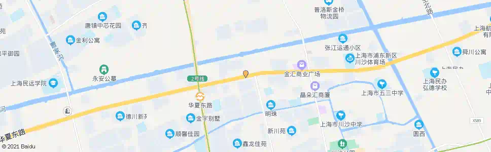上海妙境路华夏东路_公交站地图_上海公交_妙搜公交查询2025