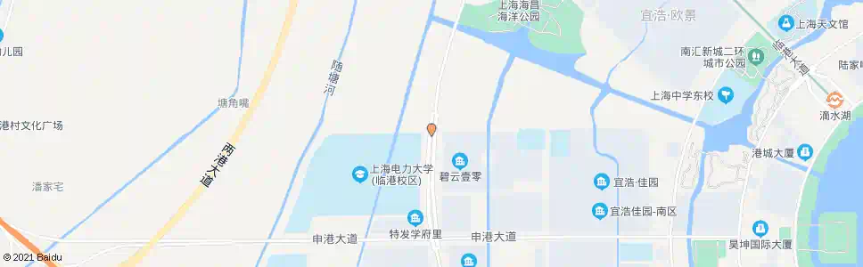 上海沪城环路花柏路_公交站地图_上海公交_妙搜公交查询2025