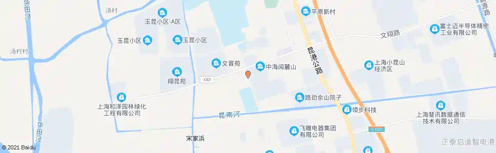 上海中德路文翔路_公交站地图_上海公交_妙搜公交查询2025